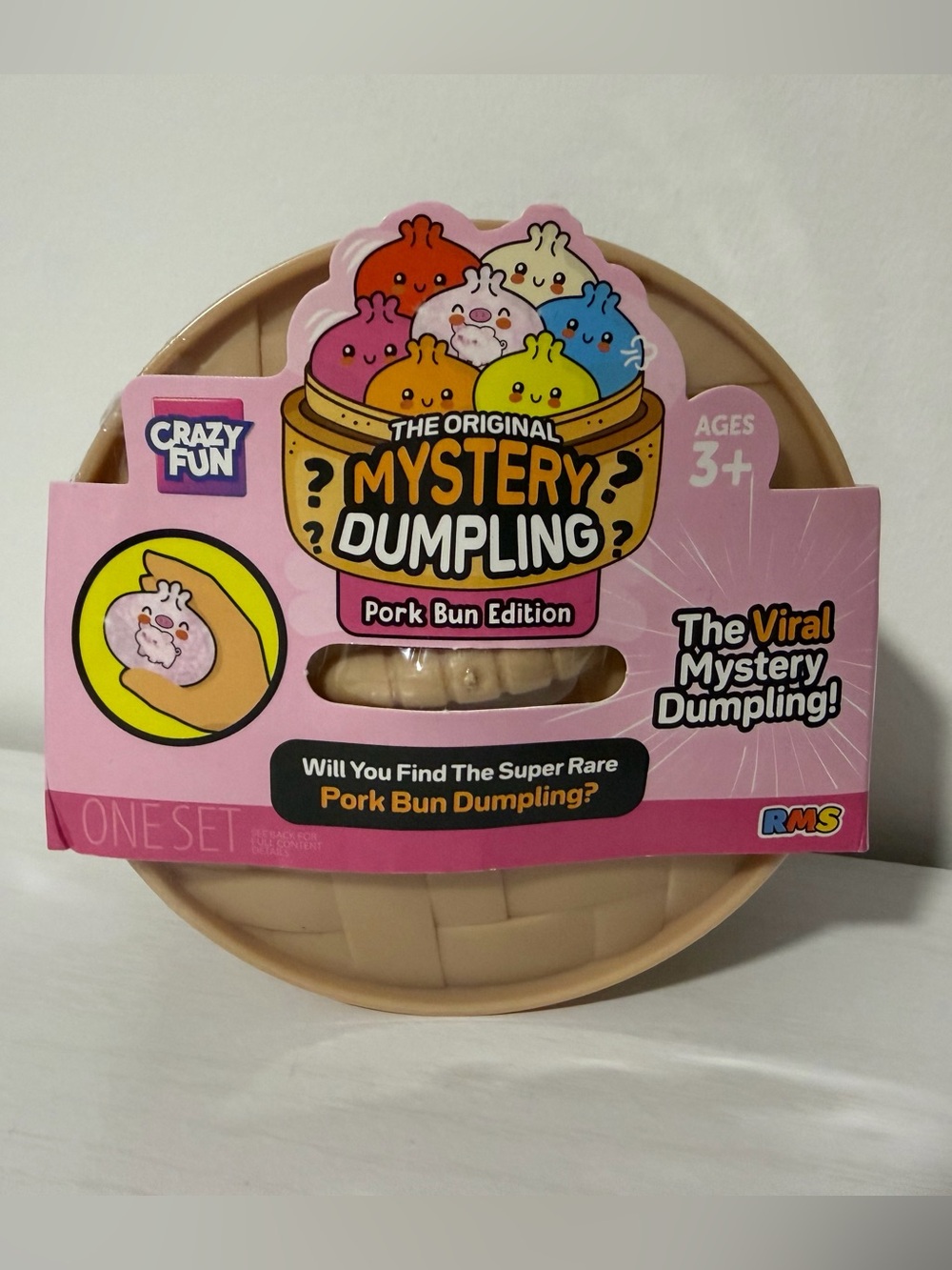 RMS Mystery Dumpling Pork Bun Edition Crazy Fun squishy fidget toy